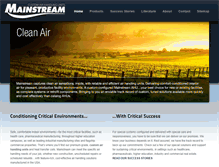 Tablet Screenshot of mainstream-corp.com